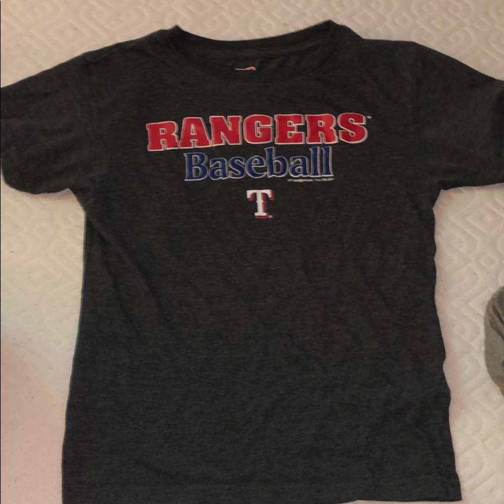 Texas Rangers baseball tshirt